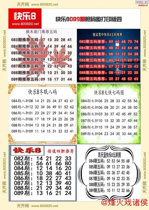 016期九哥快乐8预测：独胆精选号码